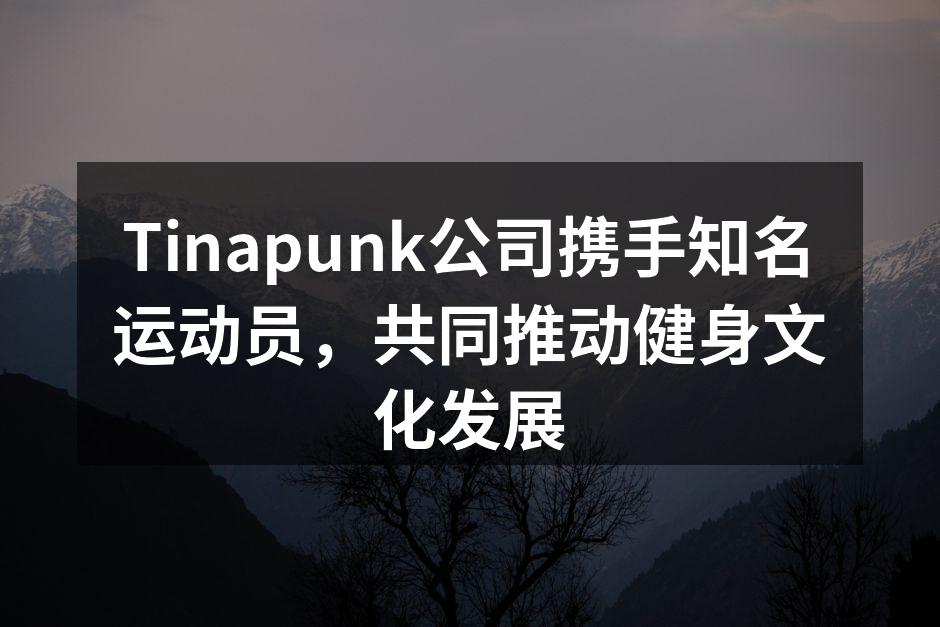 Tinapunk公司携手知名运动员，共同推动健身文化发展